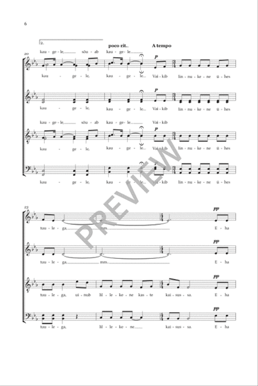 Õhtul 4-Part scores gallery preview page 7