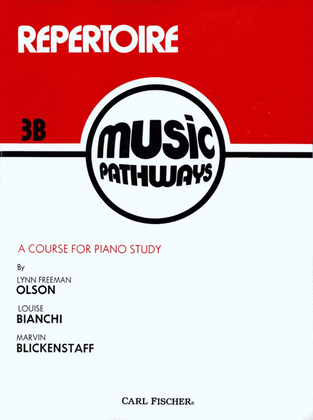Book cover for Music Pathways - Repertoire 3B