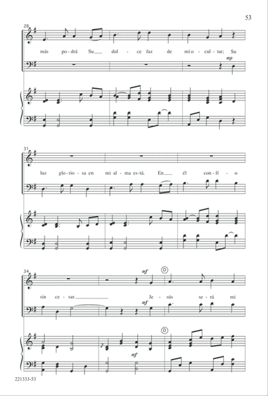 Siervos de Jesus Siervos de Jesus 4-Part scores gallery preview page 57