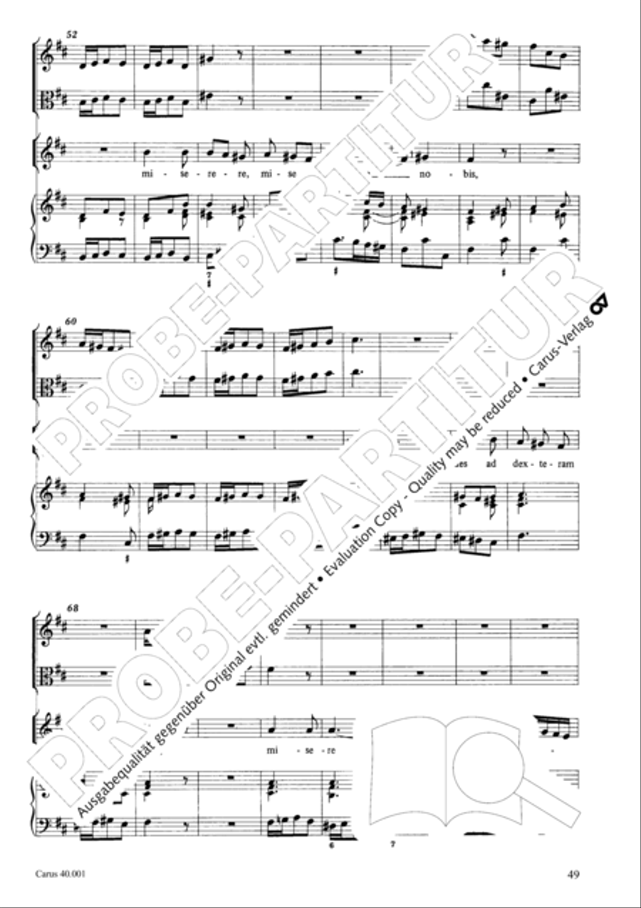 Gloria in D SSA scores gallery preview page 56