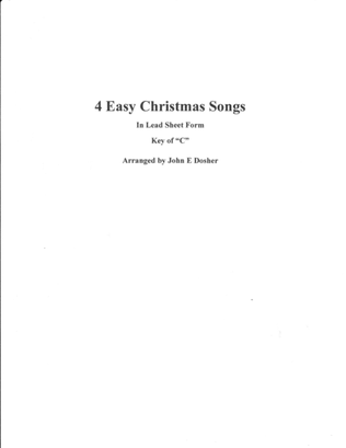 4 Easy Christmas Songs