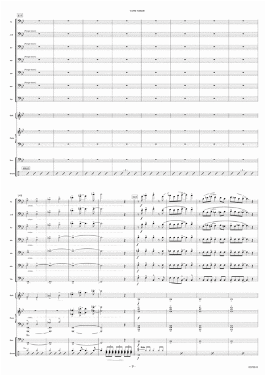 'Cliffe Hangin' Small Ensemble scores gallery preview page 6