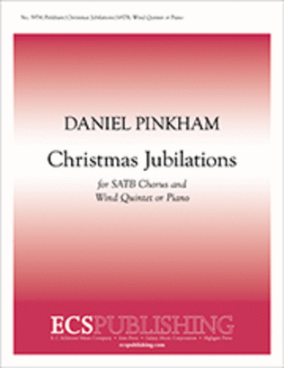 Book cover for Christmas Jubilations (piano/choral score)