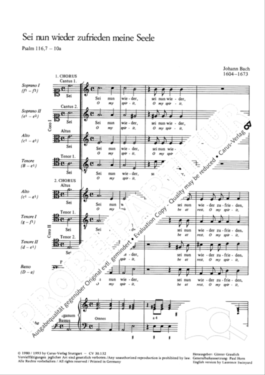 O my spirit, be at rest Choir scores gallery preview page 3