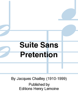 Book cover for Suite Sans Pretention