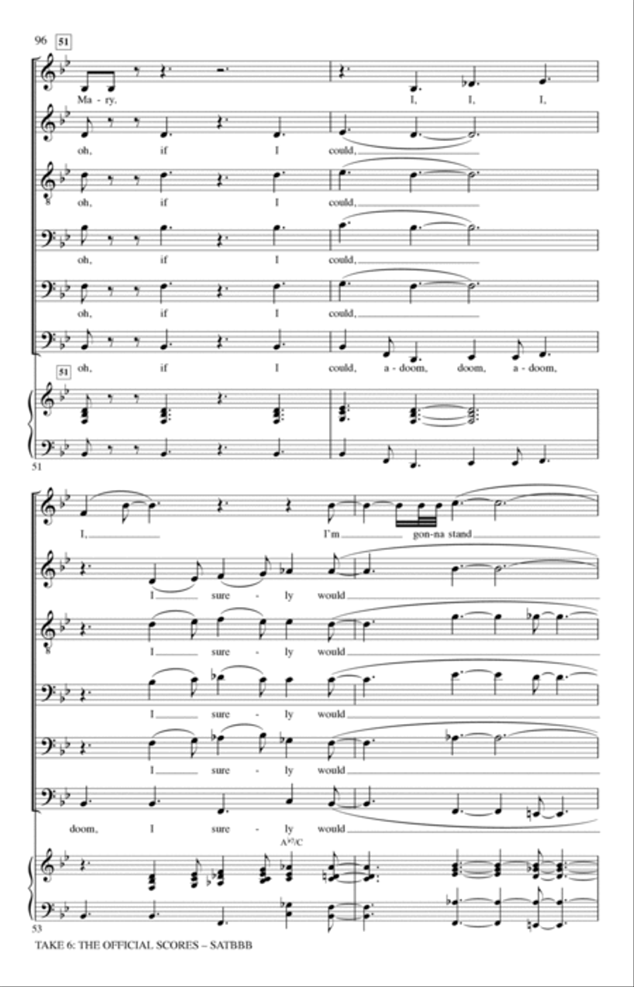Mary Mary A Cappella scores gallery preview page 14