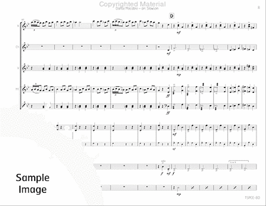 Danse Macabre Percussion Ensemble scores gallery preview page 12