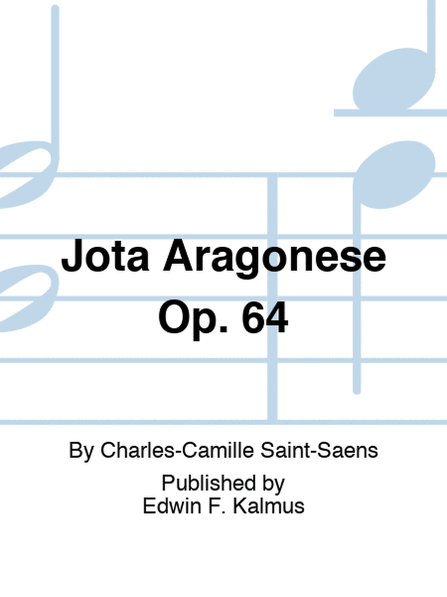 Jota Aragonese Op. 64