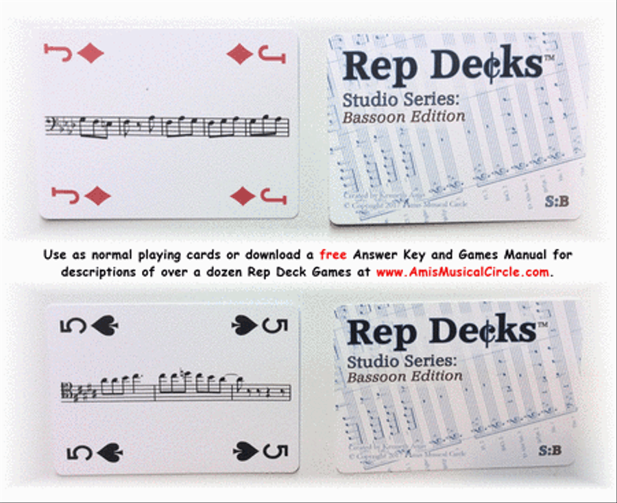 Rep Decks Studio Series: Bassoon Edition Bassoon scores gallery preview page 2