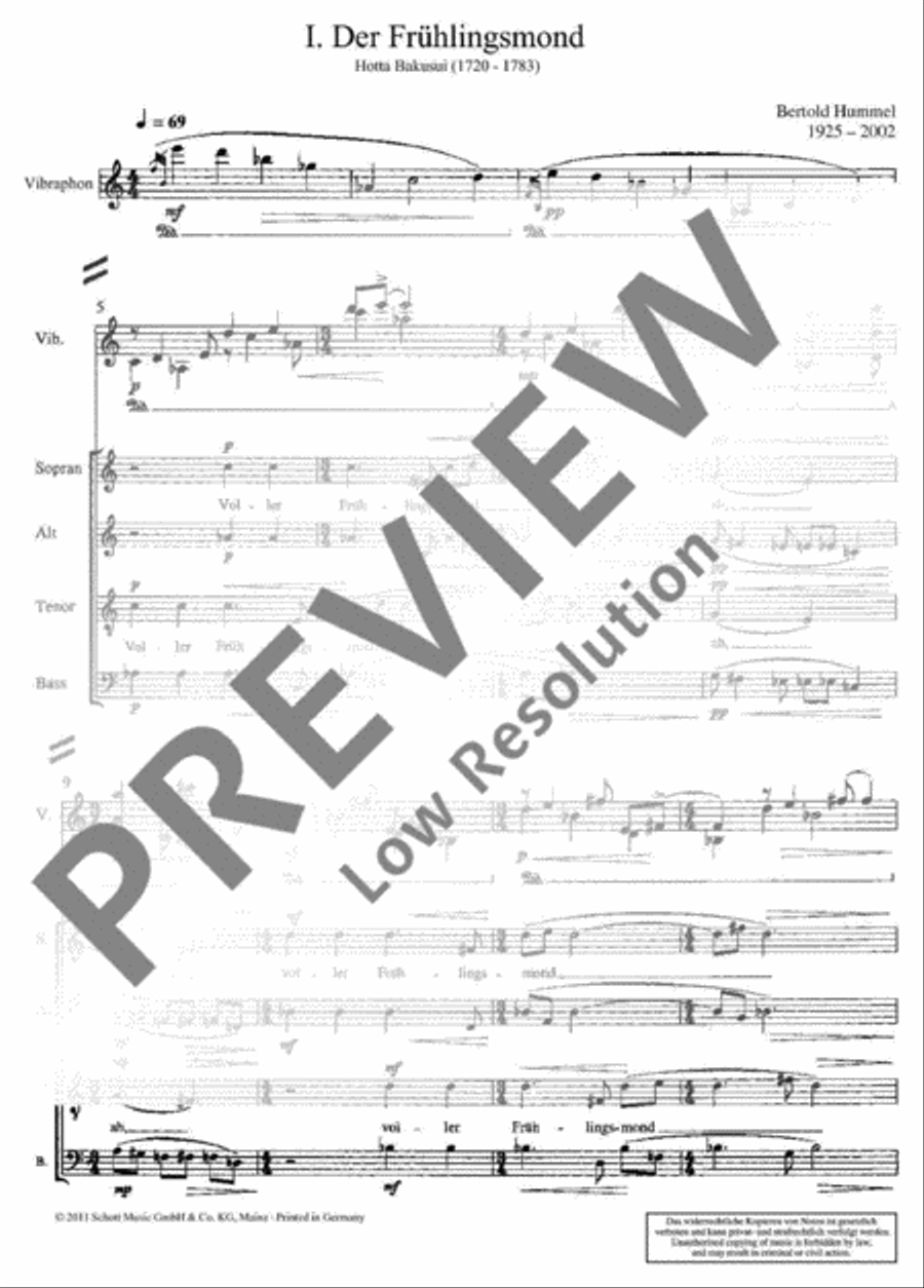11 Haiku 11 Haiku 4-Part scores gallery preview page 7