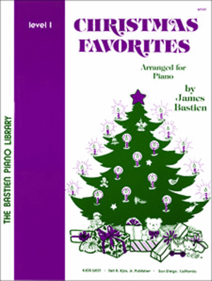 Christmas Favorites, Level 1 Piano Method scores gallery preview page 1