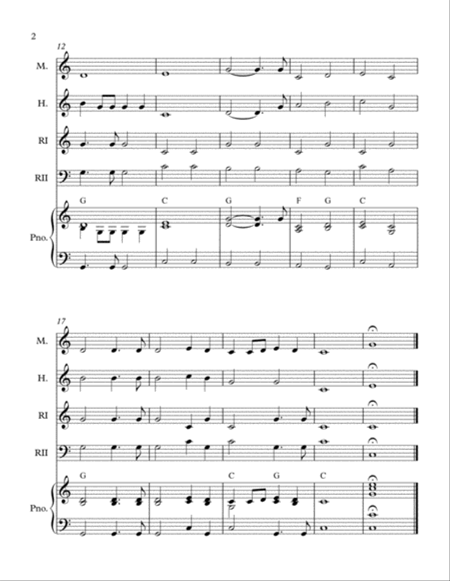Bugler's Dream (Olympic Fanfare) Large Ensemble scores gallery preview page 2