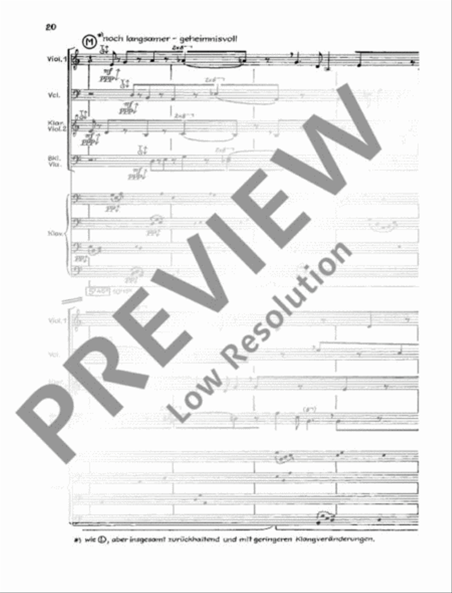 Quintet B flat Major Quintet B flat Major Bass Clarinet scores gallery preview page 21