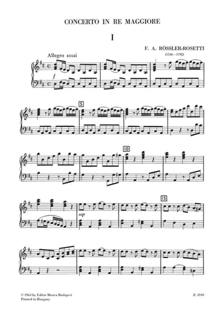 Concerto in re maggiore per flauto ed orchestra