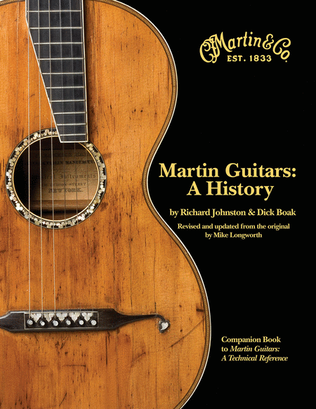 Book cover for Martin Guitars: A History