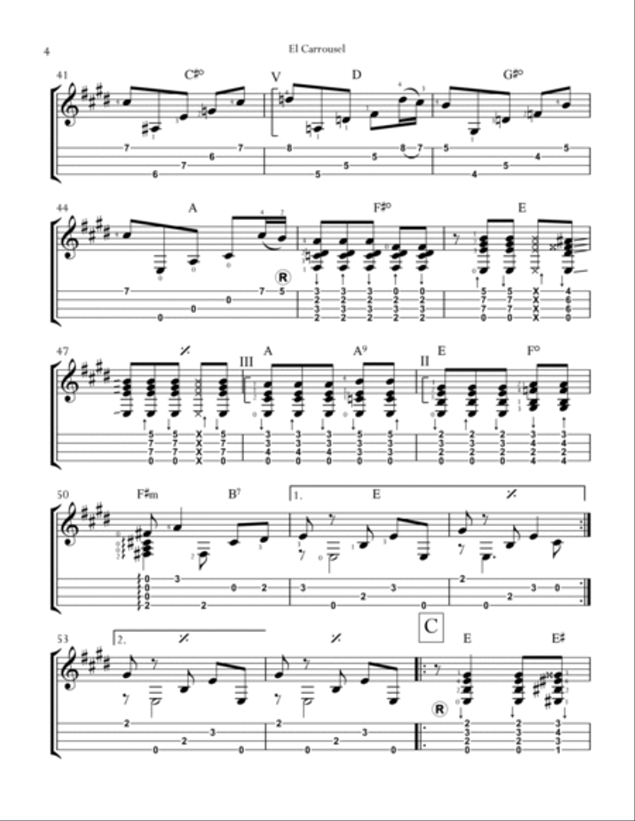 El Carrousel Part scores gallery preview page 4
