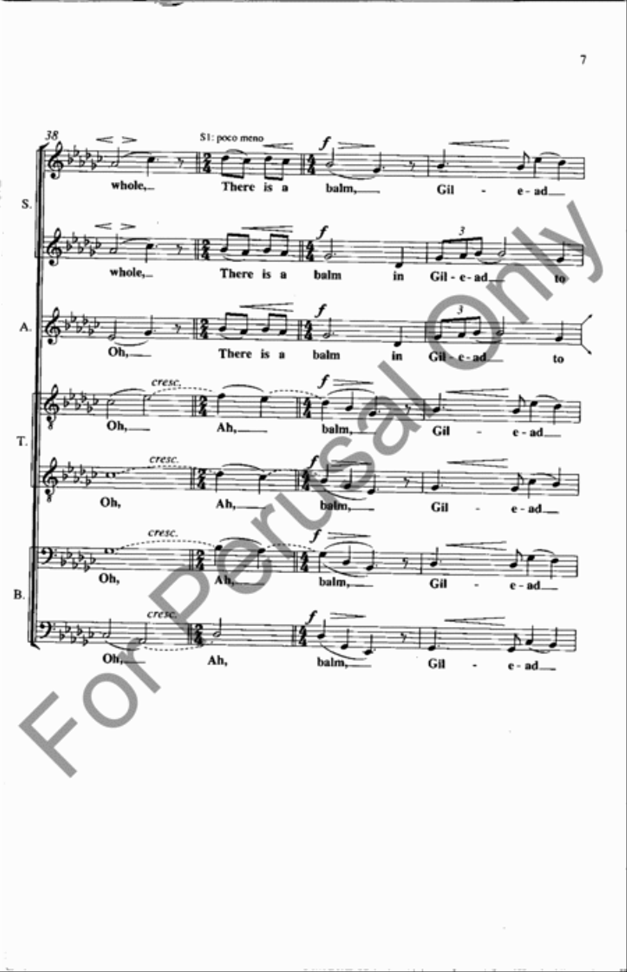 Balm In Gilead Balm In Gilead 4-Part scores gallery preview page 6