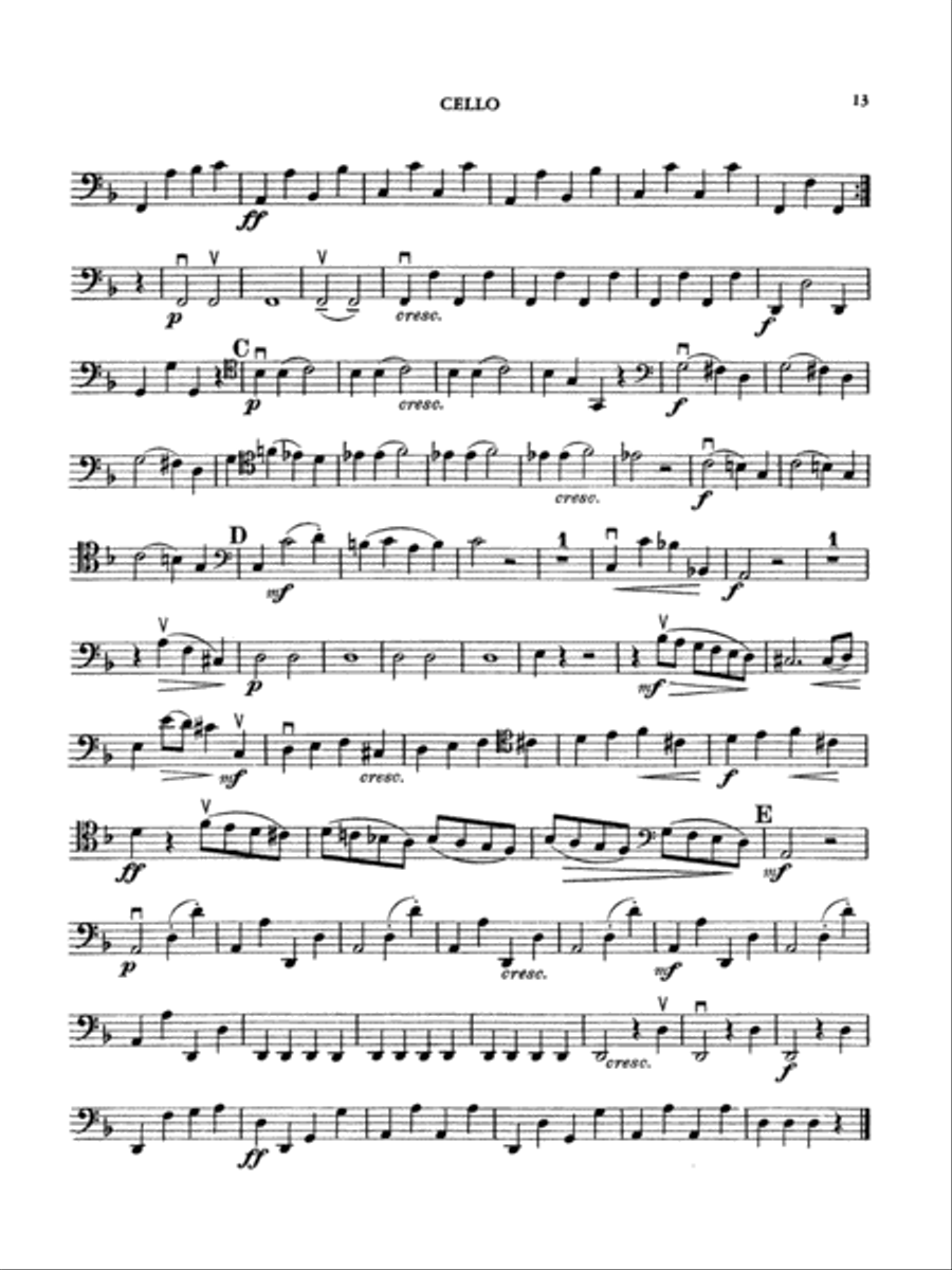 Boccherini: Nine Selected String Quartets String Quartet scores gallery preview page 2