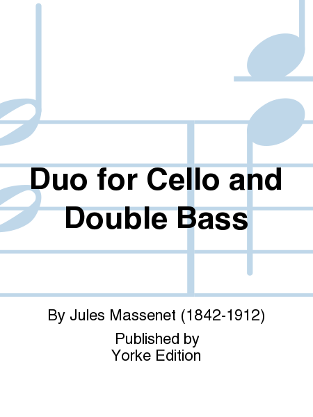 Duo For Cello And Double Bass