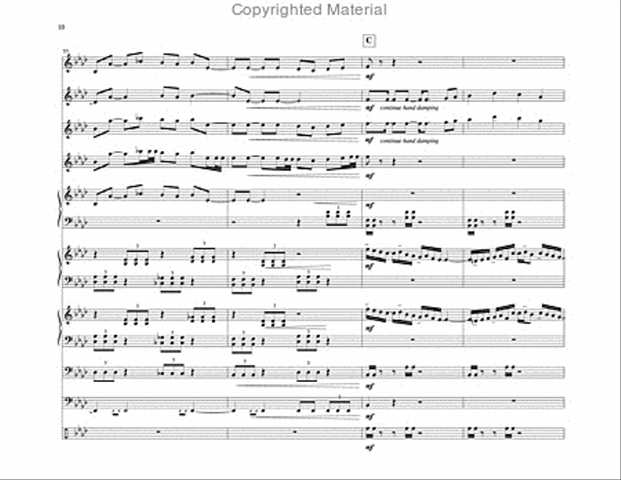 Hold Fast Hold Fast Percussion Ensemble scores gallery preview page 11