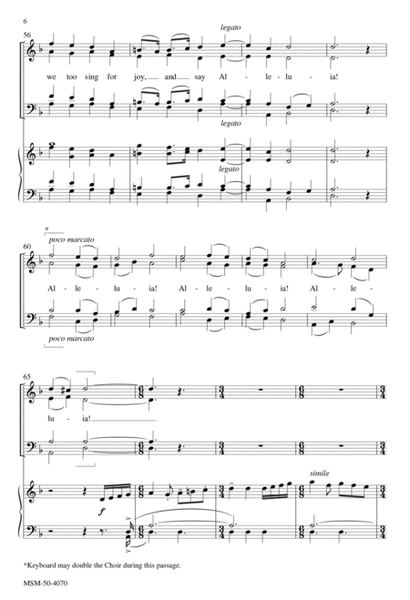 Christ the Lord Is Risen Again (Downloadable Choral Score)