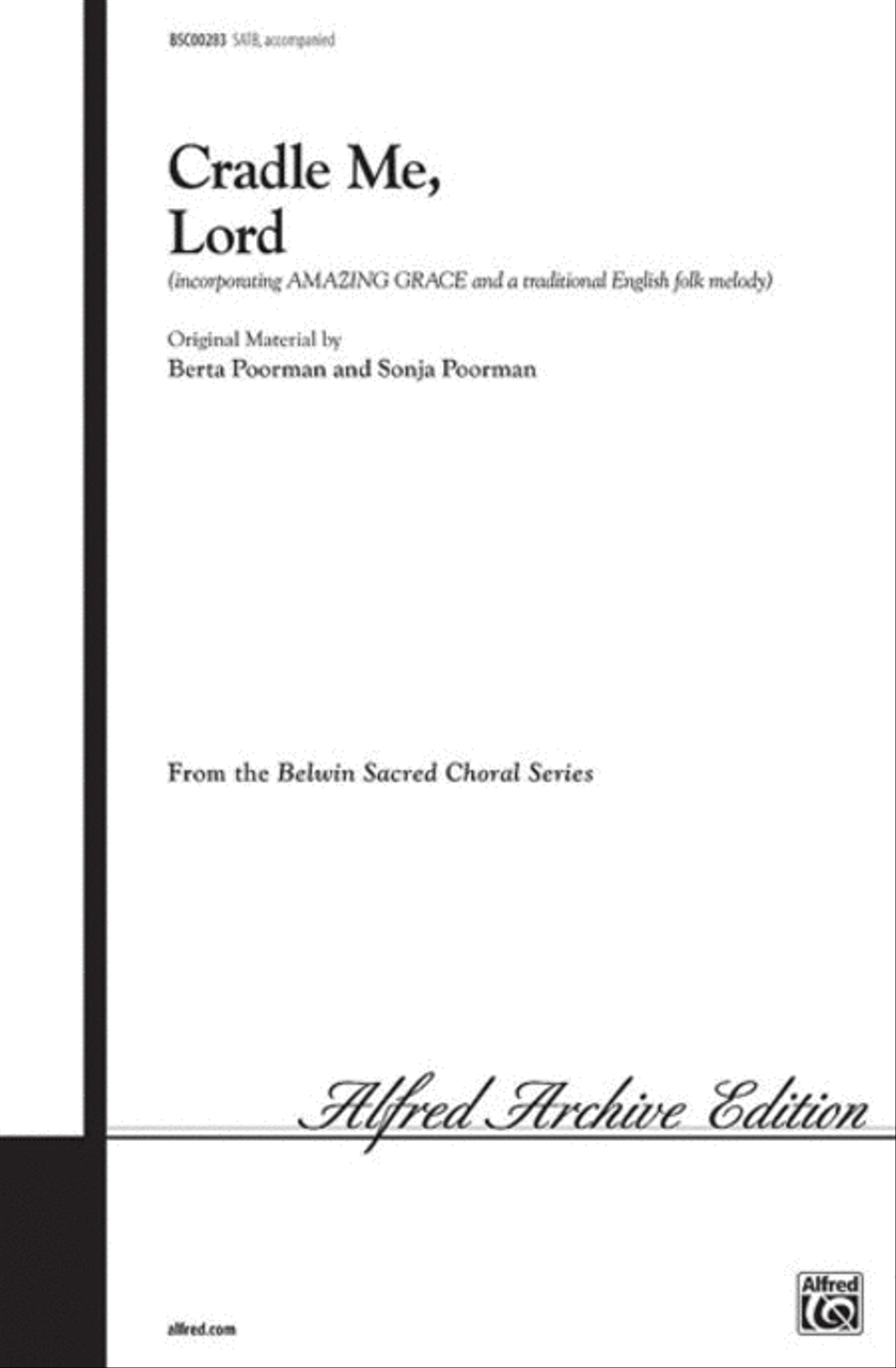 Cradle Me, Lord 4-Part scores gallery preview page 1