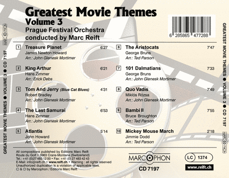 Greatest Movie Themes Volume 3 image number null
