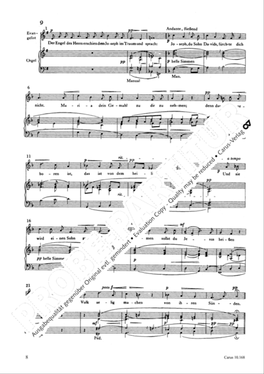 The Christmas Story (Die Weihnachtsgeschichte) SSA scores gallery preview page 11