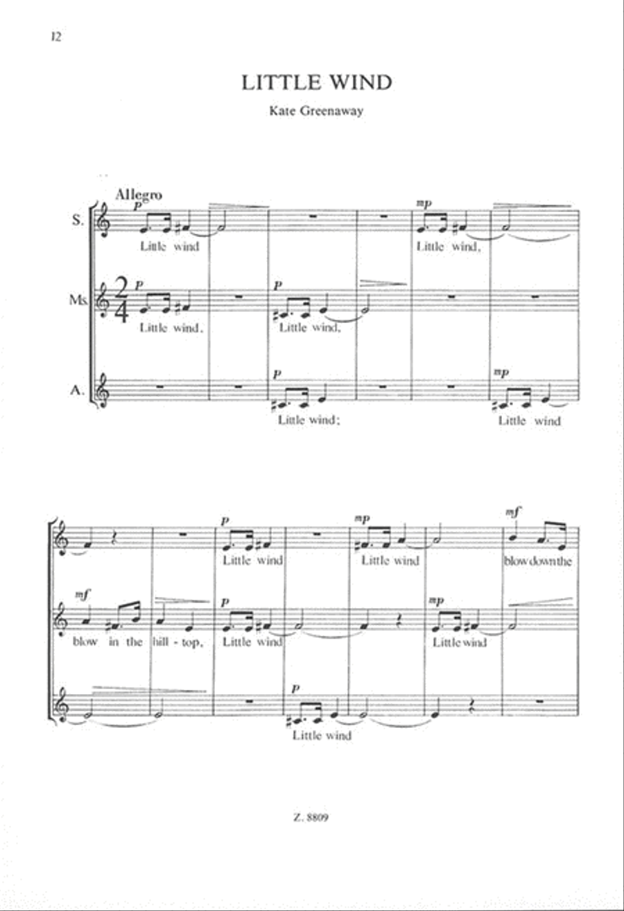 Knick Knacks A Cappella scores gallery preview page 3