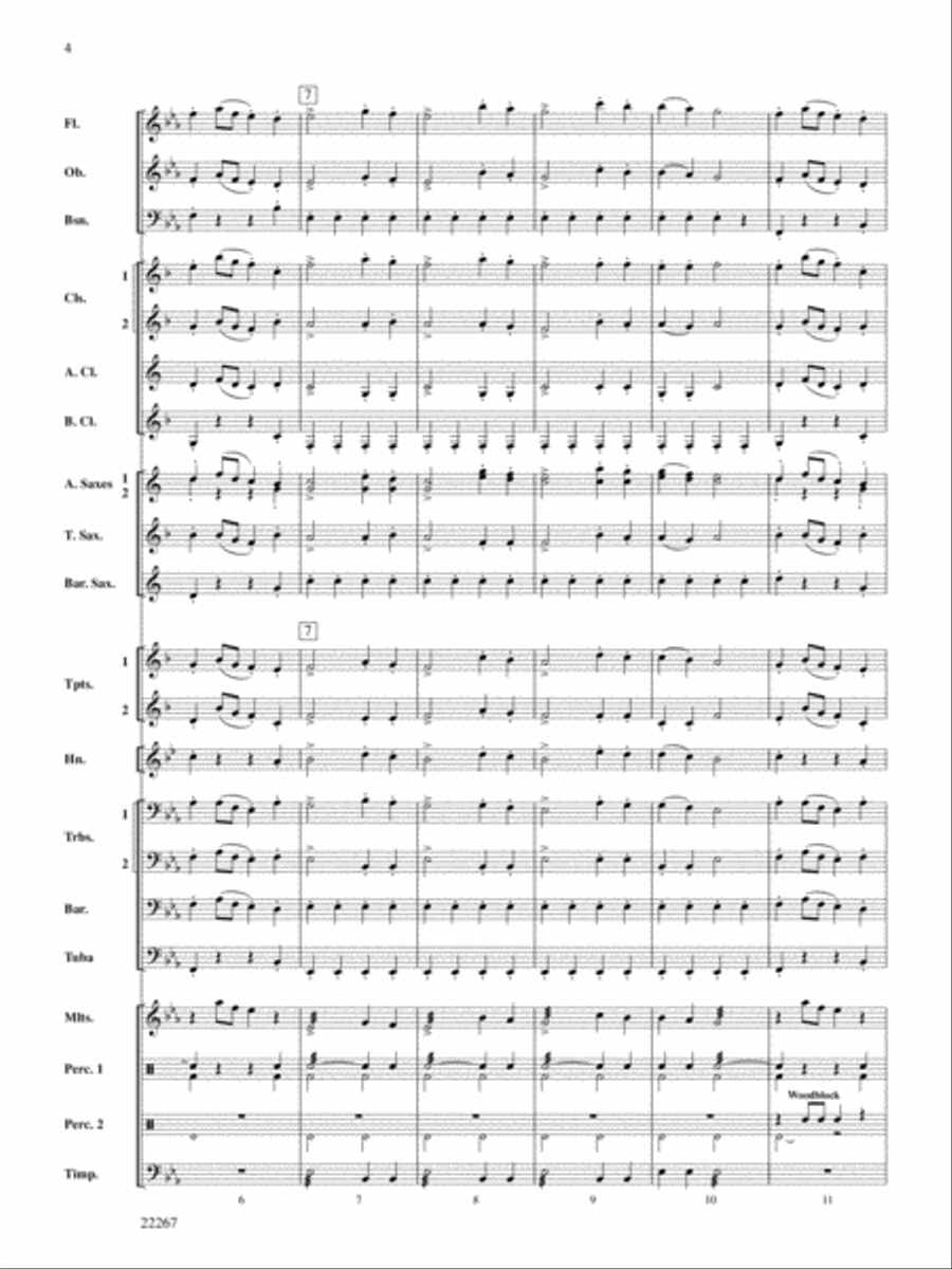 Kinder Symphony: Score Concert Band scores gallery preview page 4