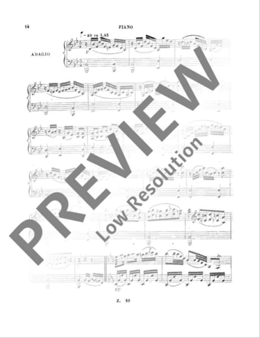 Six Grands Trios Concertants Piano Trio scores gallery preview page 16