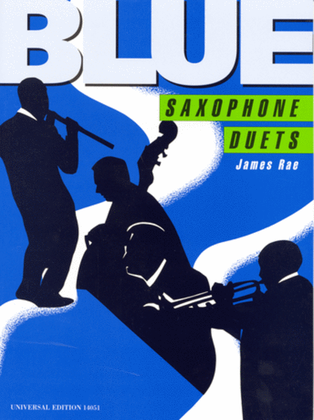 Book cover for Blue Saxophone Duets