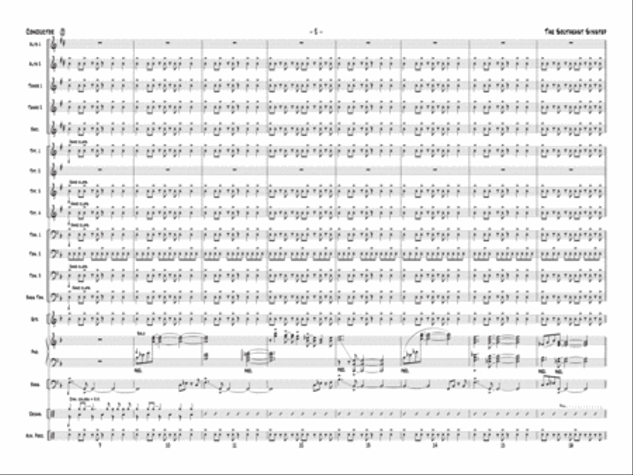 The Southeast Sixstep Jazz Ensemble scores gallery preview page 3