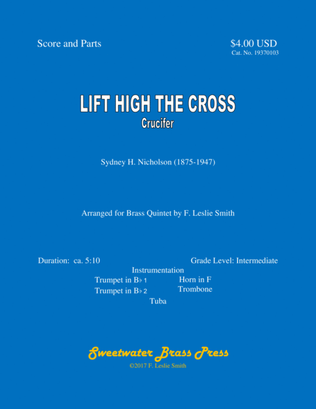 Book cover for Lift High the Cross (Crucifer)