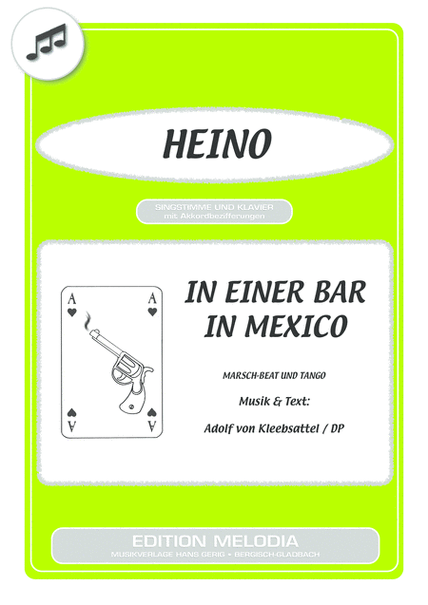 In einer Bar in Mexico