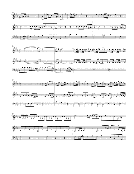 Trio sonata, oboe, viola, continuo, TWV 42: c5, C minor (arrangement for oboe and harpichord)