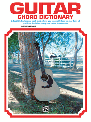 Book cover for Guitar Chord Dictionary