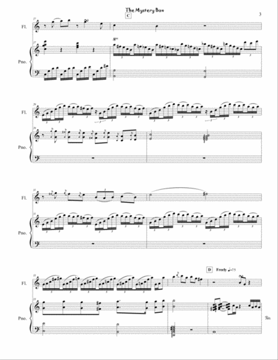 The Mystery Box The Mystery Box Woodwind Duet scores gallery preview page 3