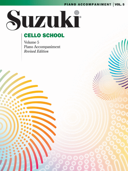 Suzuki Cello School Piano Acc., Volume 5