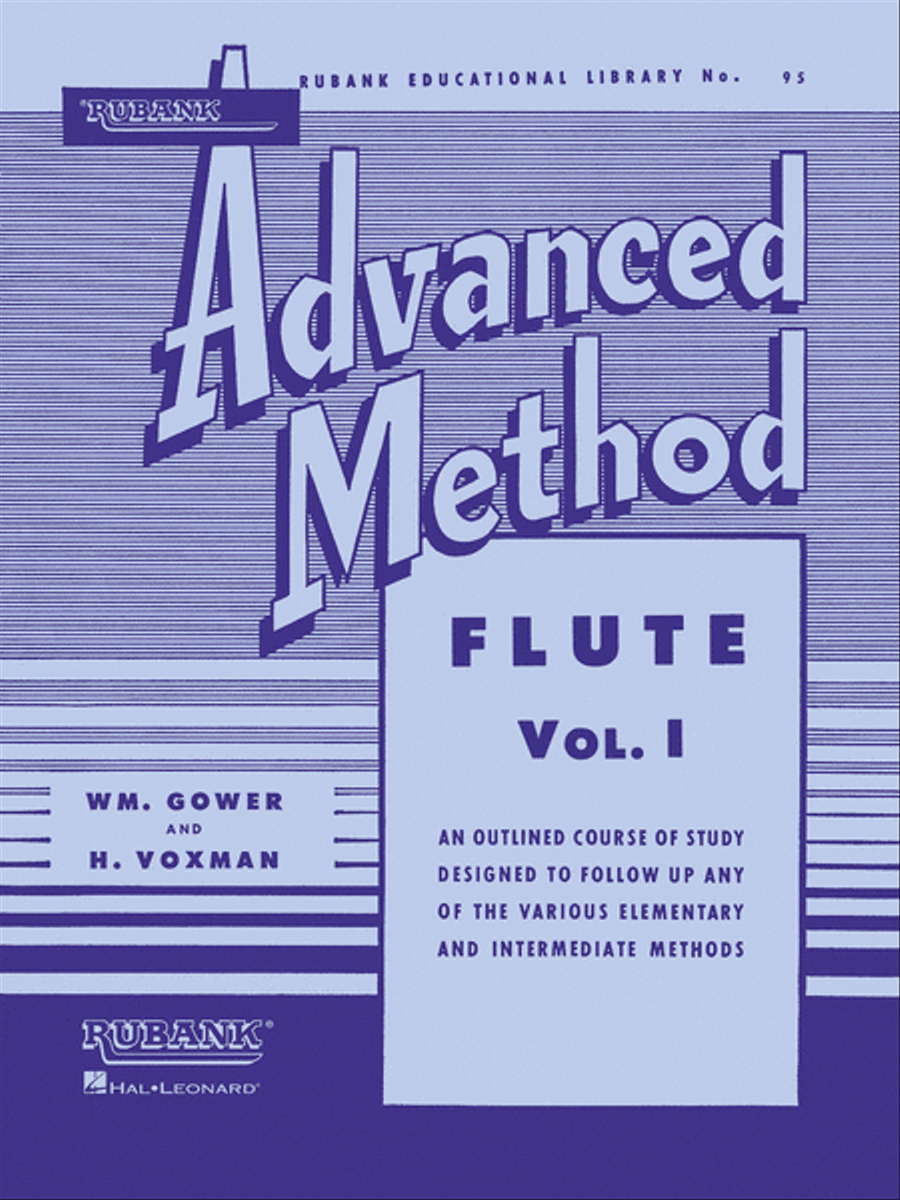 Rubank Advanced Method – Flute Vol. 1 Concert Band Methods scores gallery preview page 1