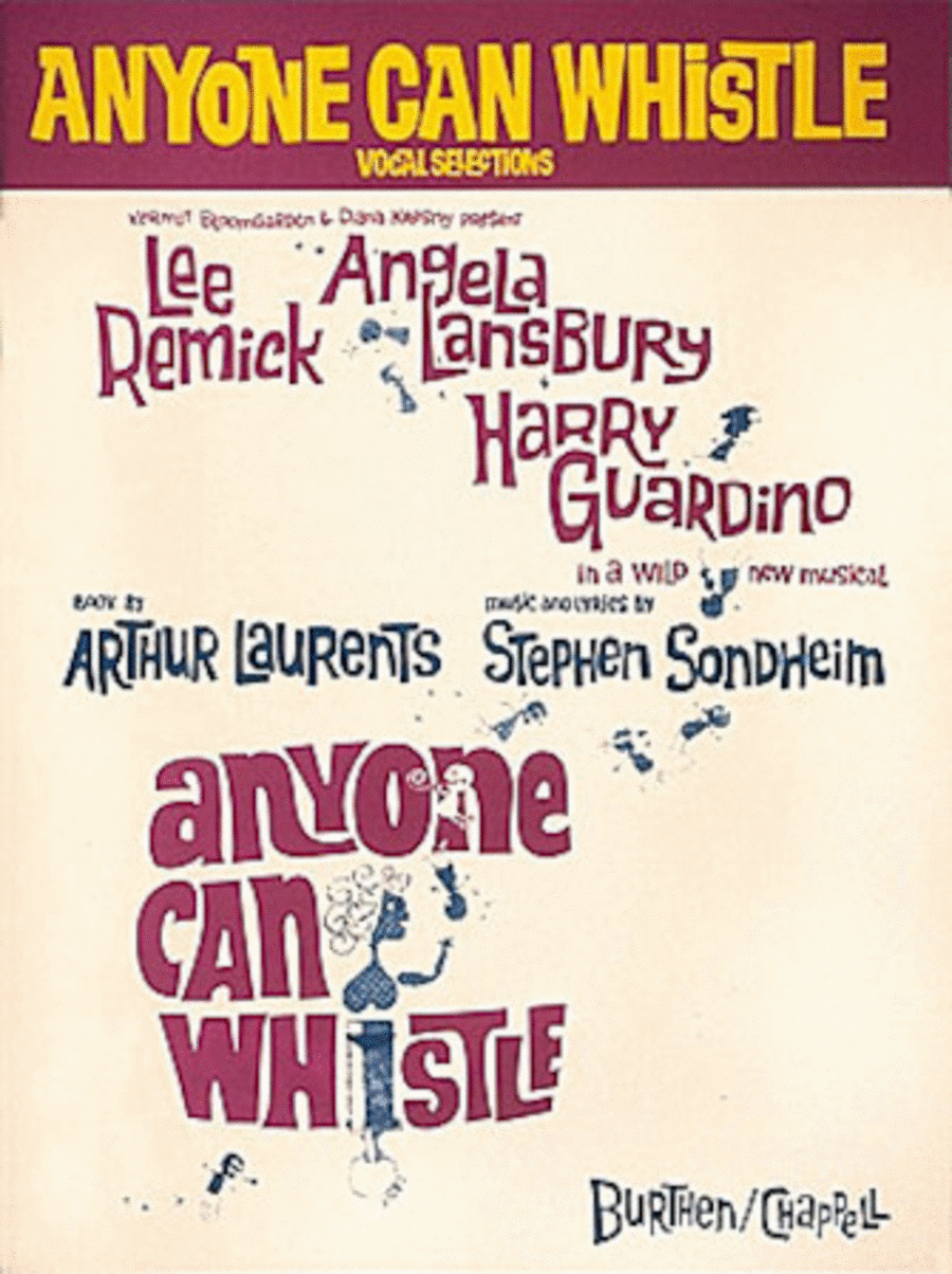 Anyone Can Whistle Piano, Vocal, Guitar scores gallery preview page 1