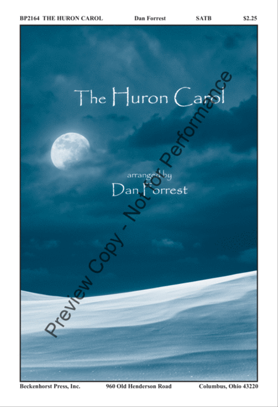 The Huron Carol 4-Part scores gallery preview page 2