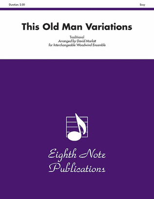Book cover for This Old Man Variations