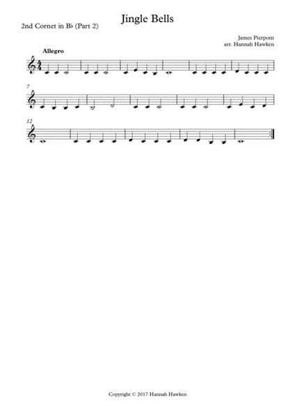 Jingle Bells - Junior Band / Training Band - 4 or 5 part flexible ensemble image number null