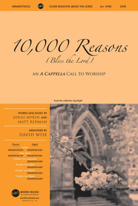 Book cover for 10,000 Reasons (Bless the Lord) - Anthem