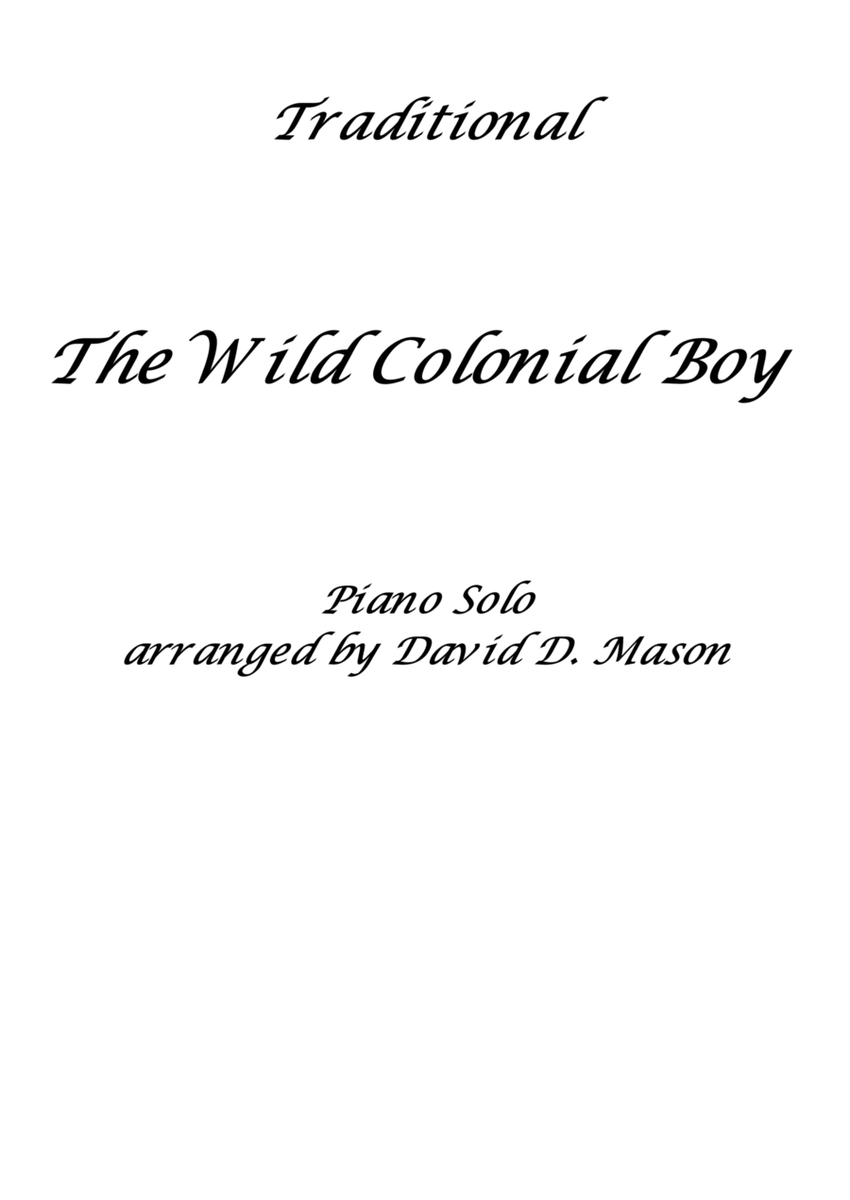 The Wild Colonial Boy image number null