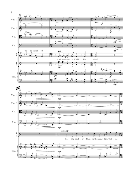 A Cradle Hymn (Full Score)