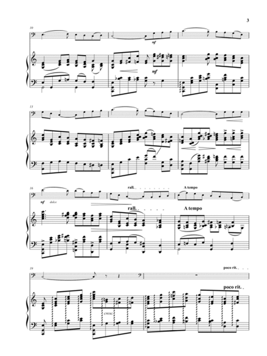 KREISLER: LONDONDERRY AIR (Farewell to Cucullain) Old Irish Melody for Cello and Piano image number null