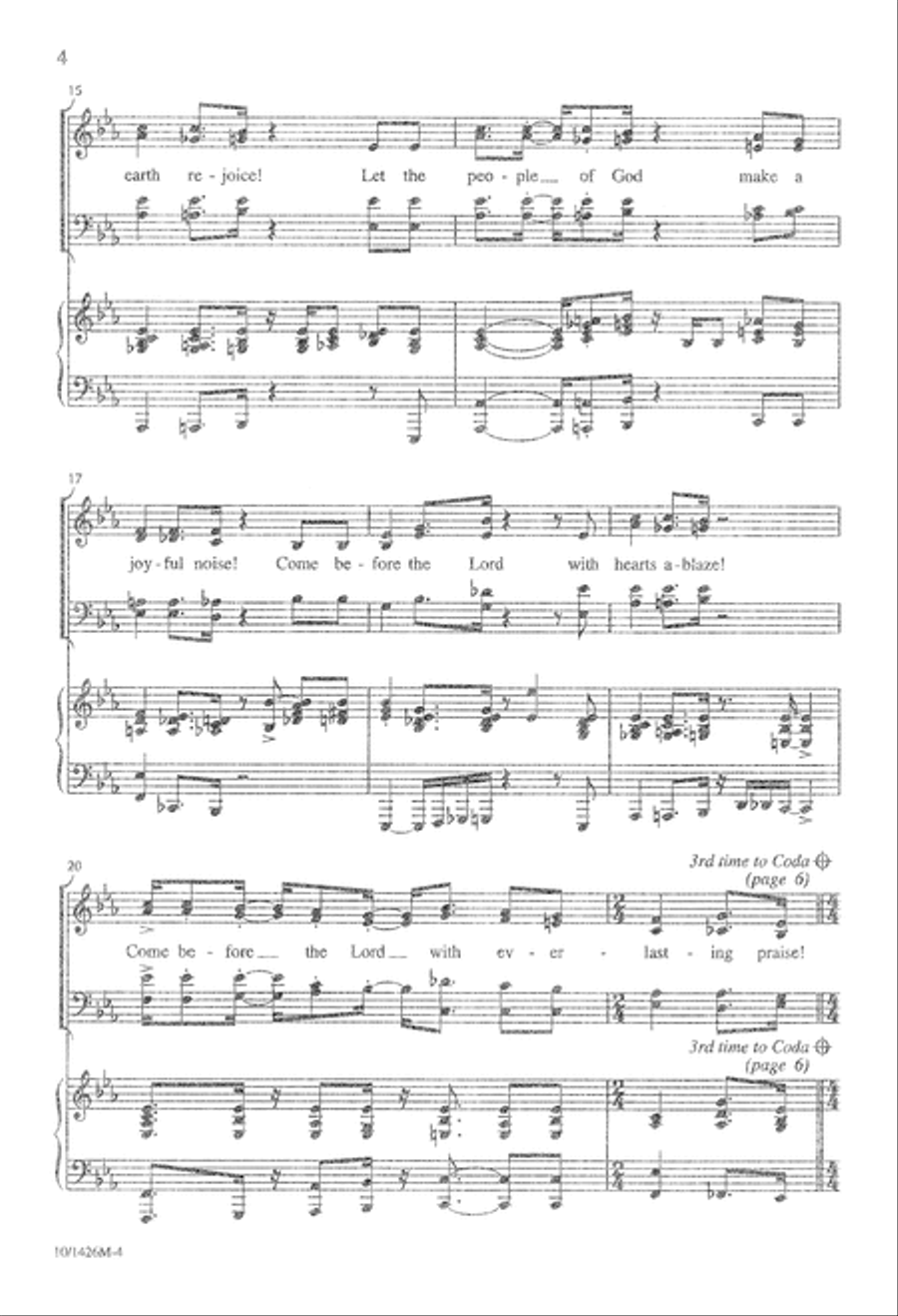 Everlasting Praise Divisi scores gallery preview page 4