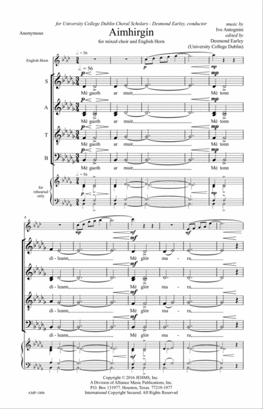 Aimhirgin Aimhirgin 4-Part scores gallery preview page 2